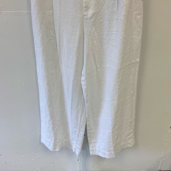 NWT Madewell The Harlow Wide-Leg Jean: Airy Denim Edition Sz12 White NL450 - Picture 6 of 13
